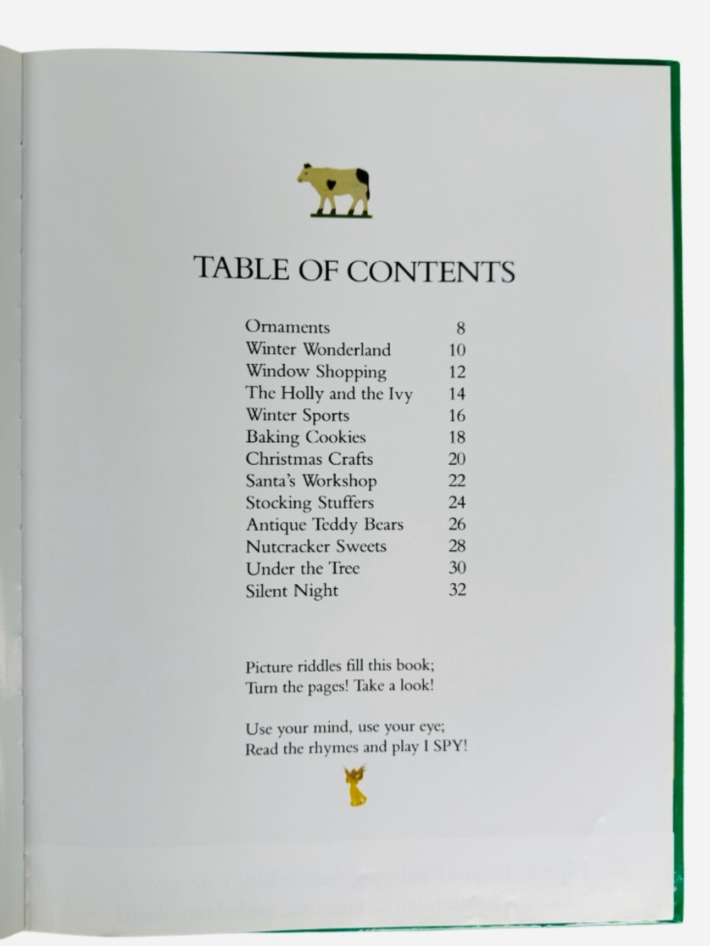 π I Spy Christmas A Vintage Book of Picture Riddles - Picture 4 of 5
